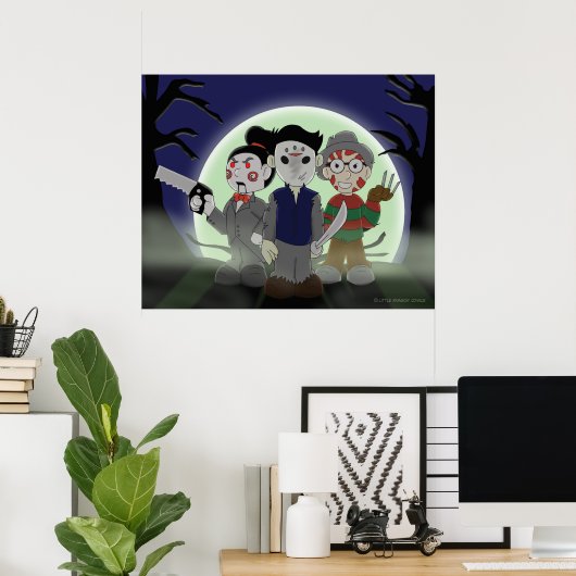 LRC Little Horrors Poster (Thuiskantoor)