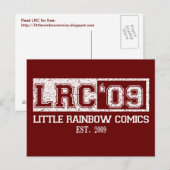 LRC: Oost 09 Briefkaart (Voorkant / Achterkant)