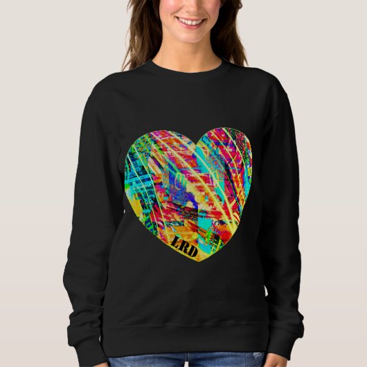 LRD Heart Patch Basic Sweatshirt (Voorkant)