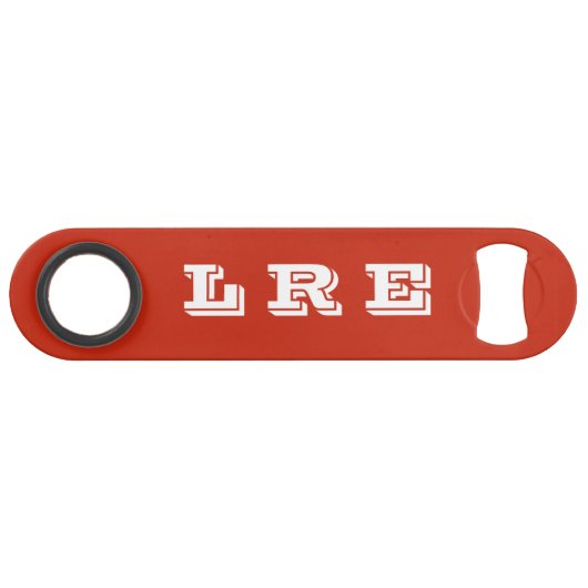 LRE Lake Riverside Estates Bottle opener Speed Flessenopener (Voorkant (Horizontaal))