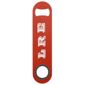 LRE Lake Riverside Estates Bottle opener Speed Flessenopener (Achterkant)