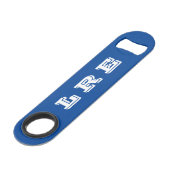 LRE Lake Riverside Estates Bottle opener Speed Flessenopener (Voorkant Gekanteld)