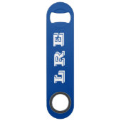 LRE Lake Riverside Estates Bottle opener Speed Flessenopener (Achterkant)