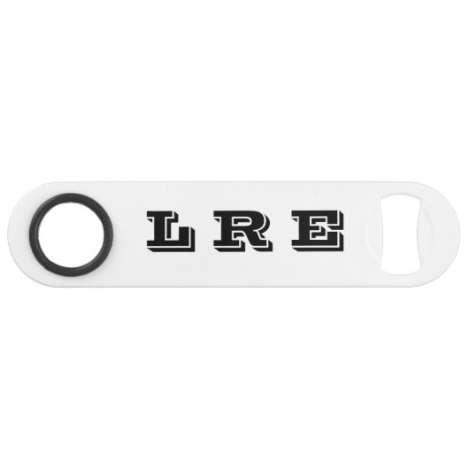 LRE Lake Riverside Estates Bottle opener Speed Flessenopener (Voorkant (Horizontaal))