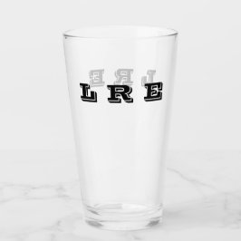 LRE Lake Riverside Estates Pint Glass Glas