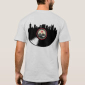 LRN Skyline Record Vinyl T-shirt (Achterkant)