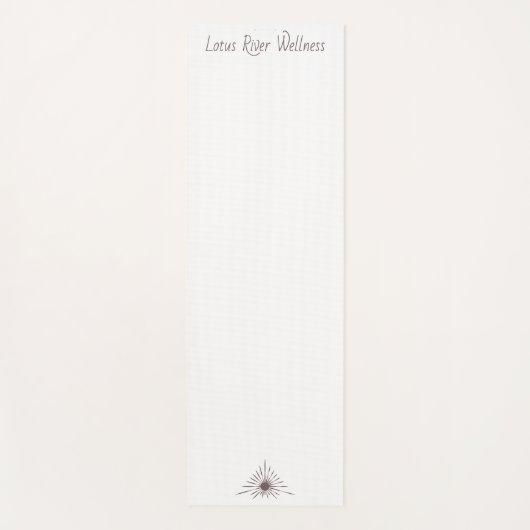 LRW Sun Logo Brand Basic Yoga Mat (Voorkant)
