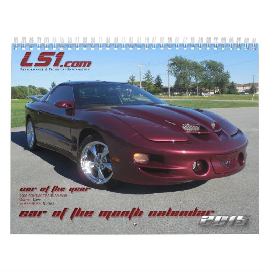 LS1.com COTM Wall Agenda Kalender (Hoes)