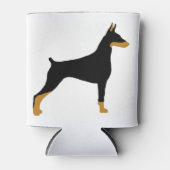 LS Doberman Pinscher kleurensilo Blikjeskoeler (Voorkant)