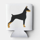 LS Doberman Pinscher kleurensilo Blikjeskoeler (Achterkant)