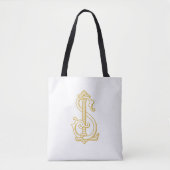 LS monogram of SL monogram Canvas tas (Voorkant)