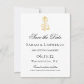 LS Monogram of SL Monogram Sla de data op Save The Date (Voorkant)