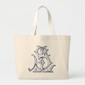 LS/SL Monogram Product Grote Tote Bag (Voorkant)