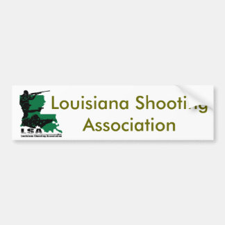 LSA-Logo, Louisiana Shooting Association Bumpersticker