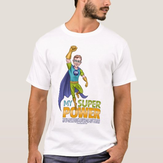 LSA Super Power - Basic Light T-shirt (Voorkant)