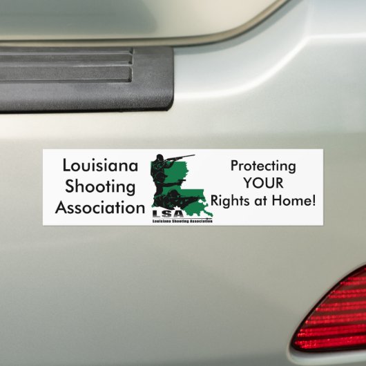LSA Uw Bumpersticker van Rechten (Op auto)
