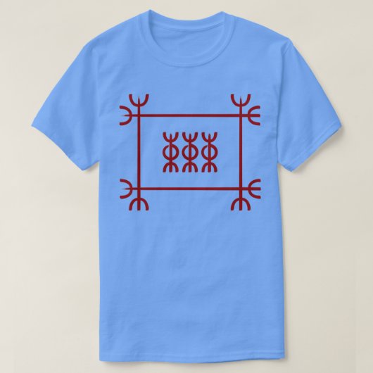 Lsabrjtur of Lock Breaker IJslandse klepvoetwandel T-shirt (Design voorkant)