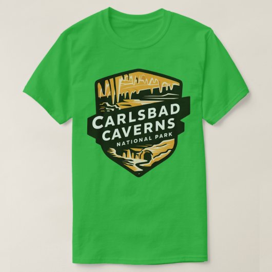 lsbad Caverns National Park Cave 1 T-shirt (Design voorkant)