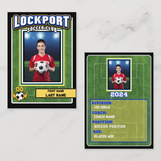 LSC - Kaarten voor handelsdoeleinden Contactkaartje (Voorkant / Achterkant)