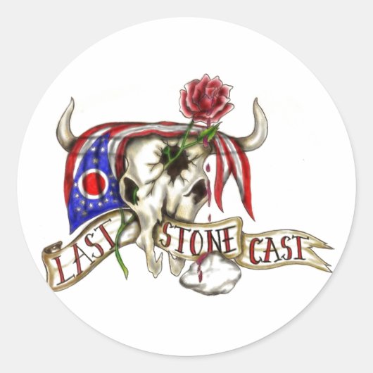 LSC-Stickers Ronde Sticker (Voorkant)