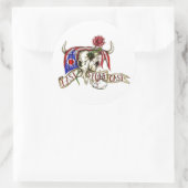 LSC-Stickers Ronde Sticker (Tas)