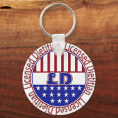 LSD Licensed Dietitian PATRIOTIC Sleutelhanger (Voorkant)
