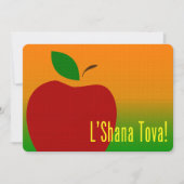 L'Shana Tova Apple Kaart (Voorkant)