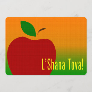 L'Shana Tova Apple Kaart