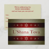 l'shana tova kaart (Voorkant / Achterkant)