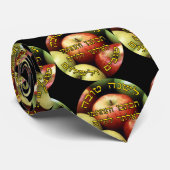 L'Shana Tovah... (Gelukkig joods nieuwjaar) Stropdas (Opgerold)