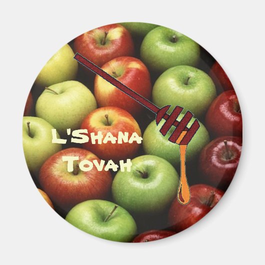 L'Shana Tovah Magneet (Voorkant)