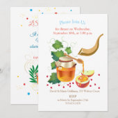 L'Shana Tovah! Rosh Hashanah Joods Nieuwjaar Feestdagenkaart (Voorkant / Achterkant)