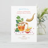 L'Shana Tovah! Rosh Hashanah Joods Nieuwjaar Feestdagenkaart (Staand voorkant)