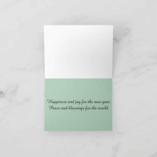 L'Shanah Tovah Feestdagen Kaart (Binnen)