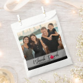 L'Shanah Tovah Pomegranate Elegant Script Photo Bedankzakje (Geknipt)