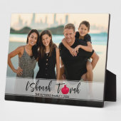 L'Shanah Tovah Pomegranate Elegant Script Photo Fotoplaat (Zijkant)