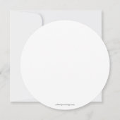 L'Shanah Tovah Rosh Hashanah rond Jeruzalem Kaart (Achterkant)