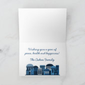 L'shanah Tovah wensen voor Rosh Hashanah Feestdagen Kaart (Binnen)