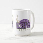 LSHS Vikings Football Koffiemok (Voorkant rechts)