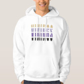 LSHS Vikings Moderne Lettering Hoodie (Voorkant)