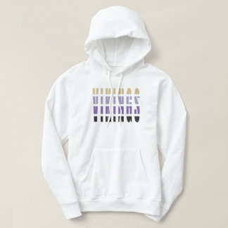 LSHS Vikings Moderne Lettering Hoodie