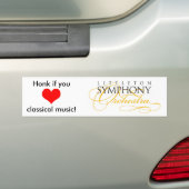 LSO-Logo - Bumpersticker (Op auto)