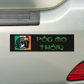LSS Póg Mo Thóin bumpersticker (Op auto)