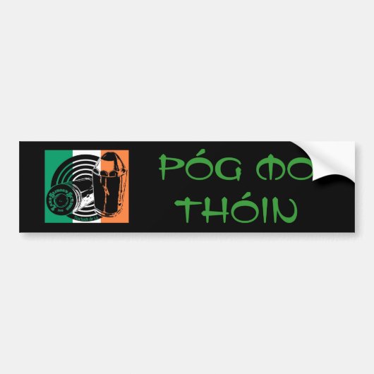 LSS Póg Mo Thóin bumpersticker (Voorkant)