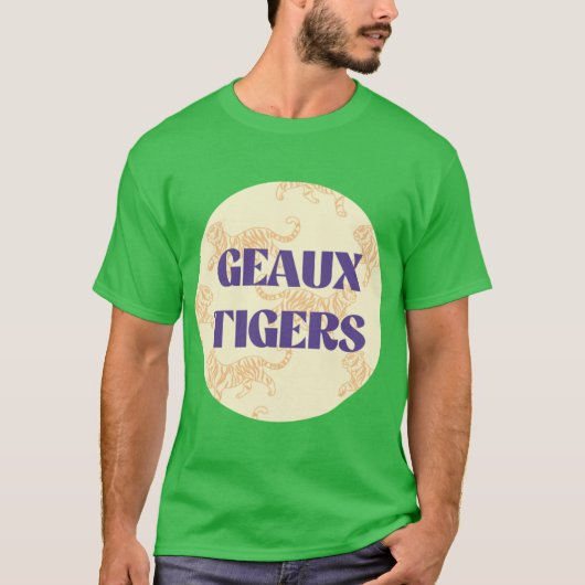 lsu geaux tigers t-shirt (Voorkant)