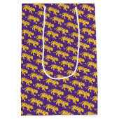 LSU Tigers Cadeautas - Paarse & Gouden Tijger Prin (Achterkant)