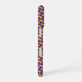 LSU Tigers iPhone 16 Hoesje - Paarse en gouden Hoe (Rechterkant)