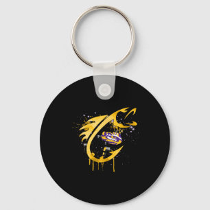 Lsu Tigers Vissen Vishaak  Sleutelhanger