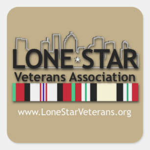 LSVA Tan Voertuig Decal Vierkante Sticker