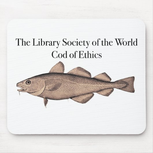 LSW Cod of Ethics-muispad Muismat (Voorkant)